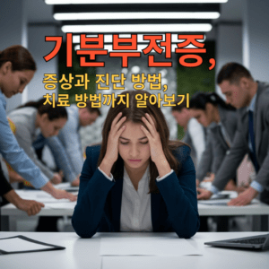 나도 기분부전증일까? 증상과 진단 방법, 치료 방법까지 알아보기!