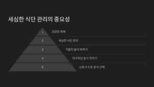 위암 수술 후 주의해야 할 3가지 음식군과 소화 불량 예방법