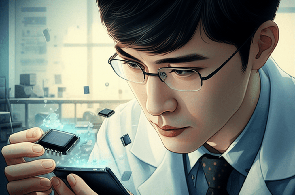 AI 시대, 삼성의 반도체 관련 이미지