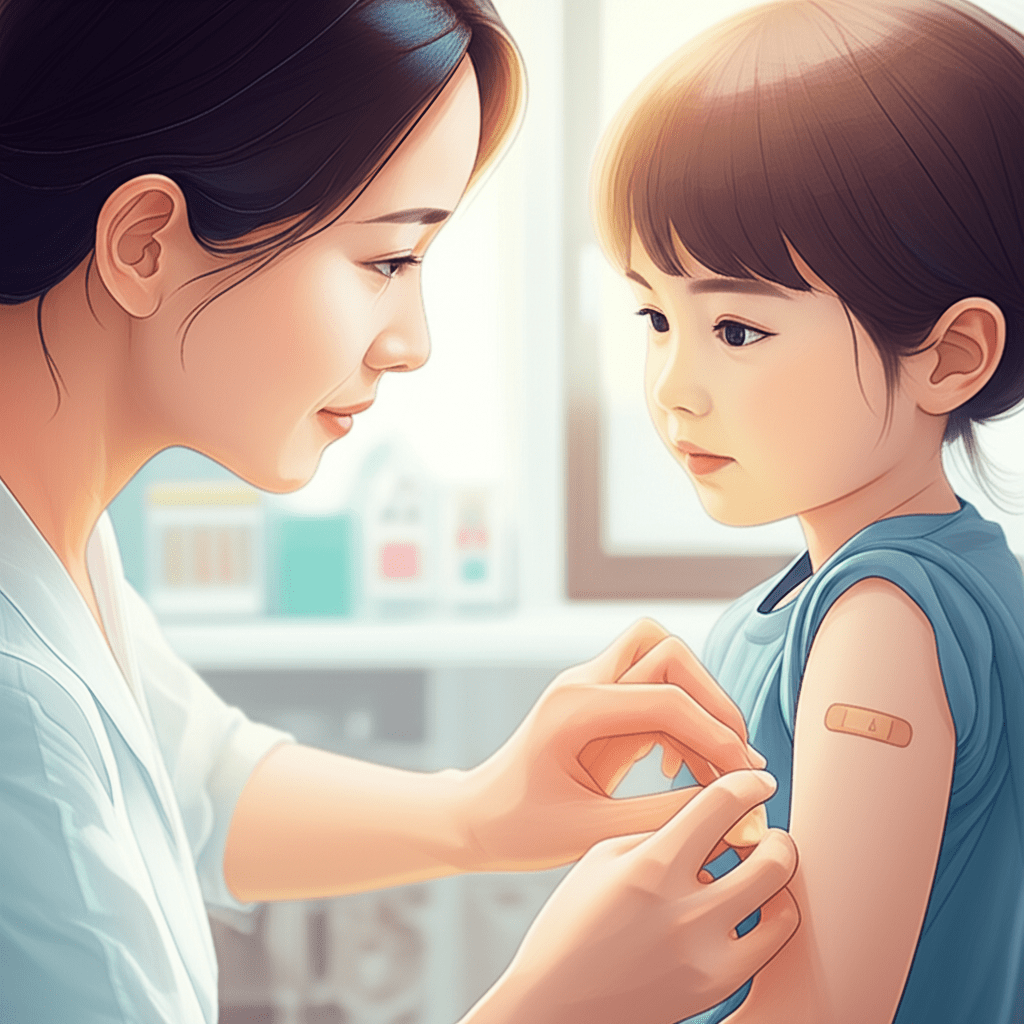 새 지침: 우리 가족 예방접종 꼼꼼 확인 관련 이미지