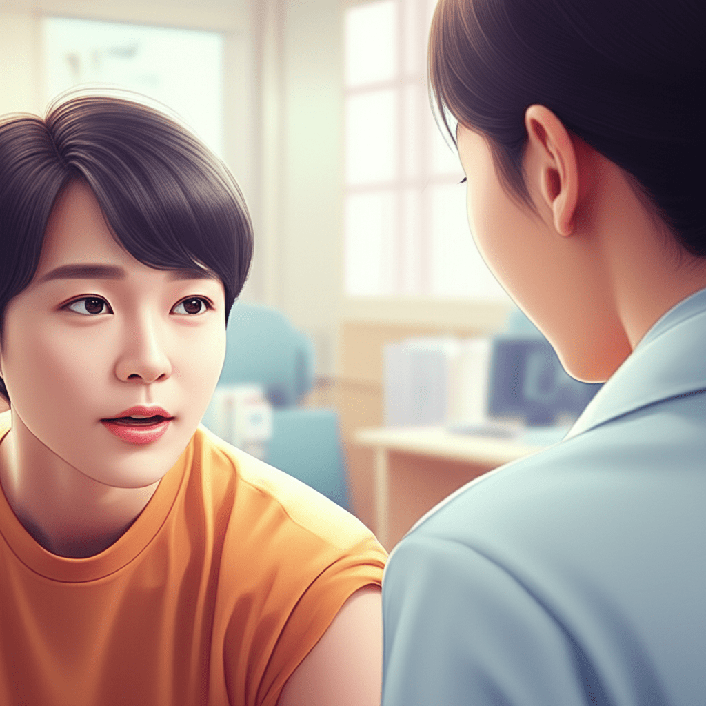 놓치면 후회! 접종 Q&A, 궁금증 해결! 관련 이미지