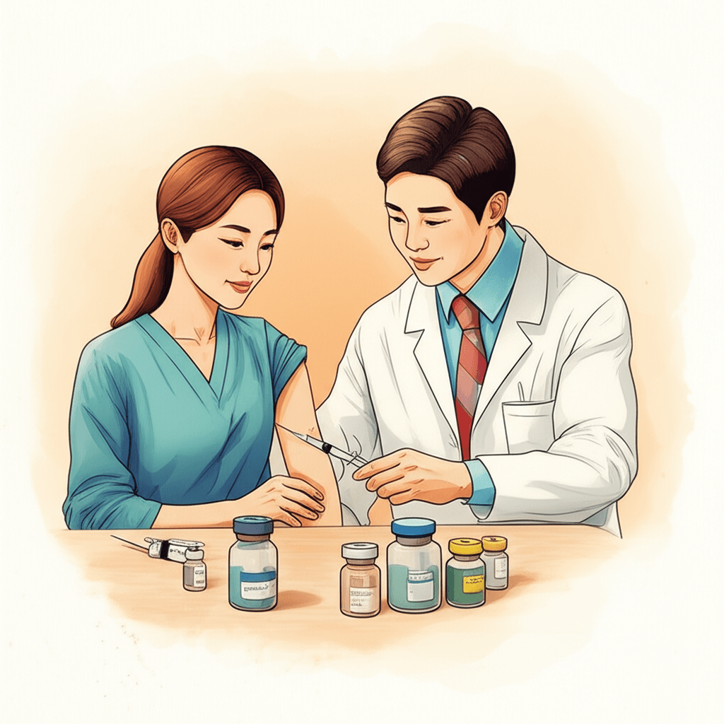 필수 접종, 헷갈린다면 표로 확인! 관련 이미지