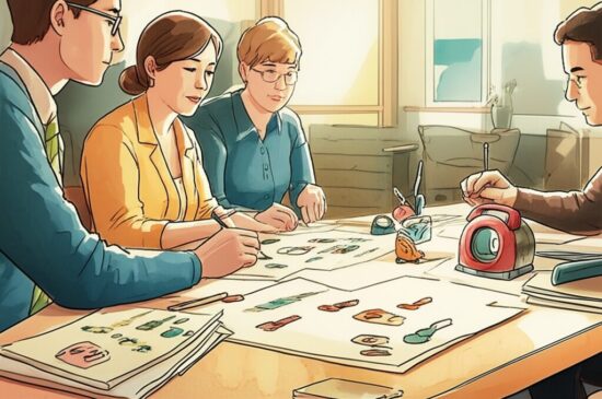 협력의 시너지: 함께 만드는 미래 관련 이미지