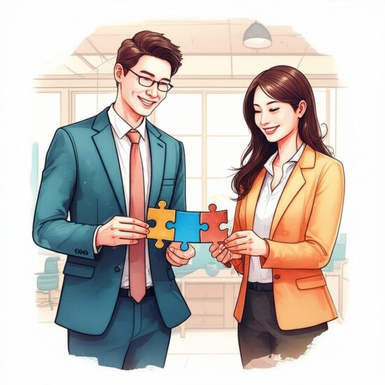 환상의 팀워크, 파트너십의 마법 관련 이미지